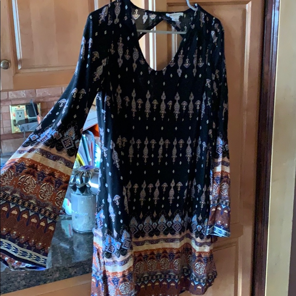 Aztec design summer dress